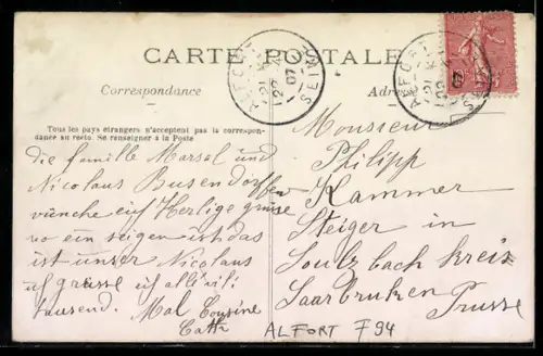 AK Alfort, Strassenpartie