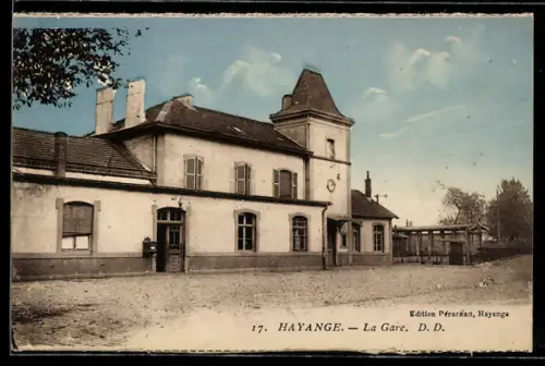 AK Hayange, La Gare, Bahnhof