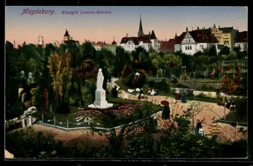 AK Magdeburg, Königin Luisen-Garten