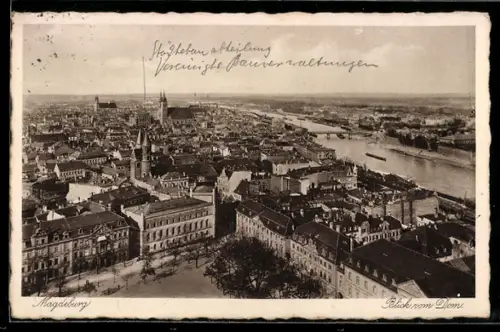 AK Magdeburg, Blick vom Dom