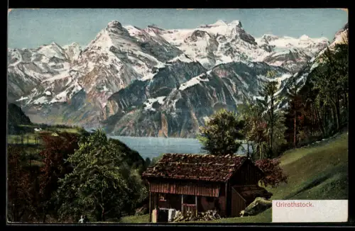 AK Isenthal, Ortspartie mit Urirothstock