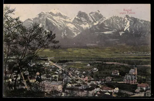 AK Ragaz, Teilansicht gegen Falknis