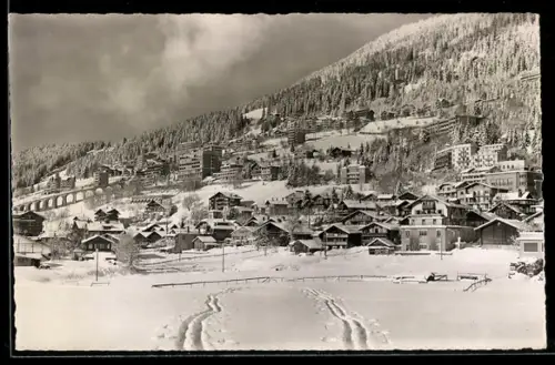 AK Leysin, Panorama en hiver