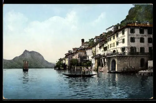 AK Gandria, Ortspartie am Lago di Lugano