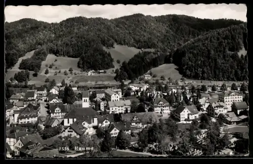 AK Bauma, Teilansicht mit Kirche