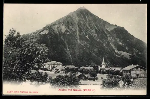 AK Aeschi, Teilansicht mit Niesen