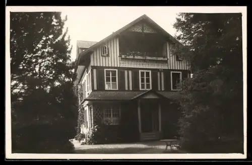 Foto-AK Bern, Hotel-Pension