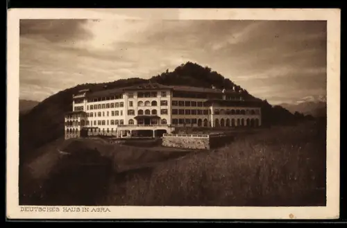 AK Agra, Deutsches Haus