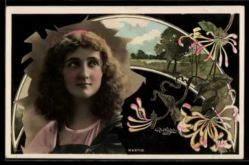 Foto-AK Atelier Reutlinger, Paris: Portrait Mastio