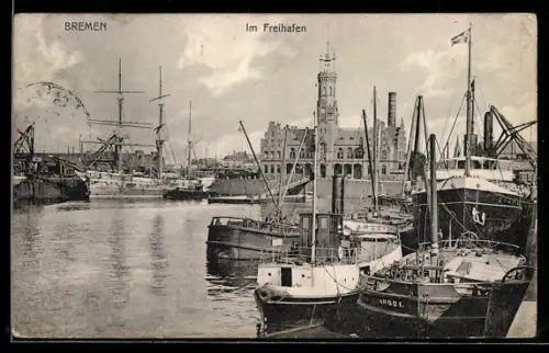 AK Bremen, Im Freihafen