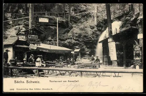 AK Rathen, Restaurant am Amselfall