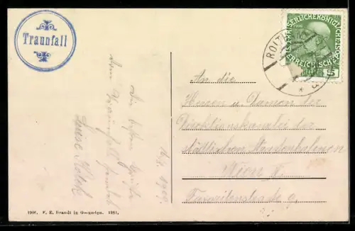 AK Gmunden, Traunfall