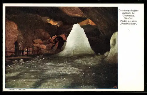 AK Obertraun, Dachstein-Rieseneishöhle, Parzivaldom