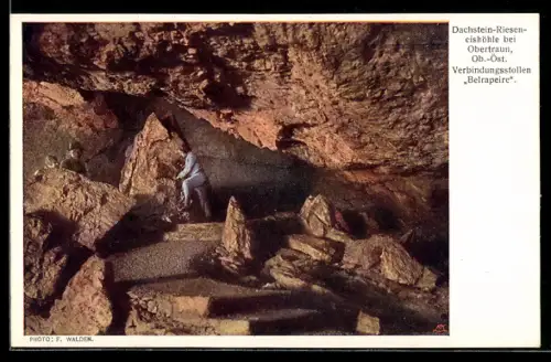 AK Dachstein-Rieseneishöhle, Verbindungsstollen Belrapeire