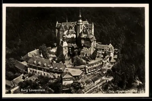 AK Burg Lauenstein, Fliegeraufnahme
