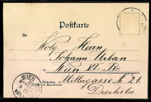 Lithographie München, Frauenkirche