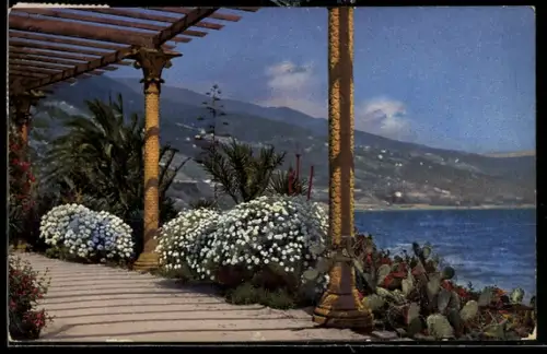 AK Photochromie NR 2637: Riviera di Ponente Bordighera