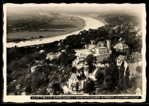 Foto-AK Walter Hahn, Dresden-Weisser Hirsch, NR. 10275: HO-Gasthaus Luisenhof