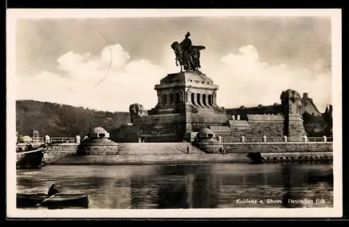 AK Koblenz am Rhein, Deutsches Eck