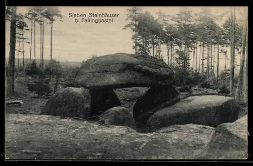 AK Sieben Steinhäuser, Gesteinsformation bei Fallingbostel