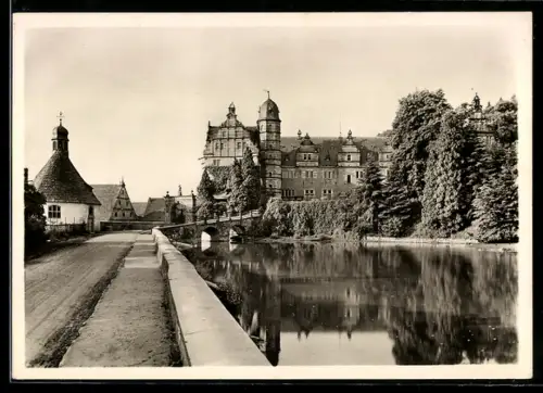 Foto-AK Deutscher Kunstverlag, Nr. 1: Hameln, Hämelschenburg