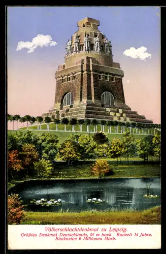 AK Leipzig, Völkerschlachtdenkmal
