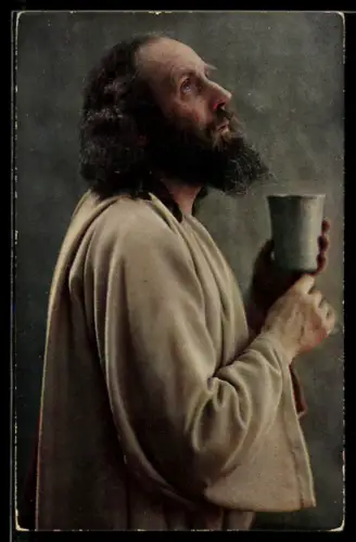 AK Oberammergau, Passionsspiele 1922, Anton Lang als Jesus-Darsteller