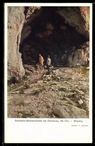 AK Dachstein-Rieseneishöhle bei Obertraun, Eingang