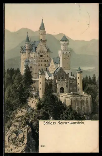 AK München, Deutsche Brauerei-Ausstellung 1909, Weyermann`s Caramelmalz Neuschwanstein