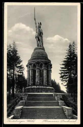 AK Hermanns-Denkmal im Teutoburger Wald