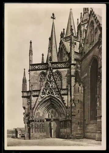 AK Erfurt, Dom, Triangel um 1330