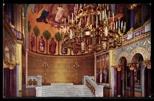 AK königliches Schloss Neuschwanstein, Thronsaal