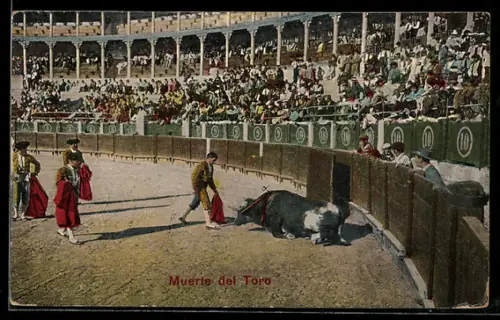 AK Muerte del Toro, Tod des Stieres