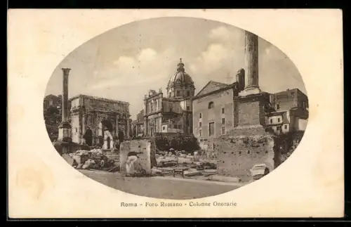 AK Roma, Foro Romano, Colonne Onorarie