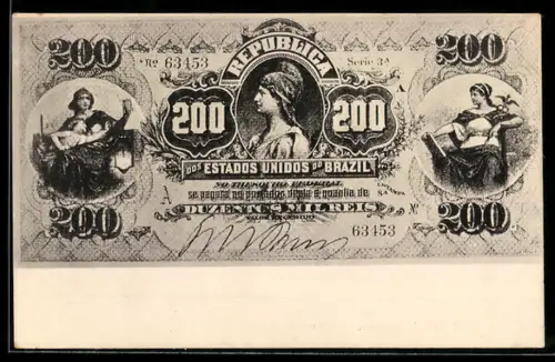 AK Brazilianischer Geldschein
