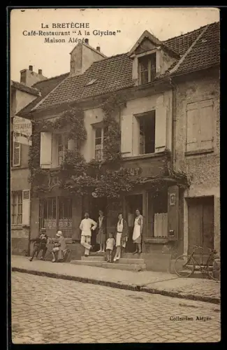 AK Saint-Nom-La-Bretagne, Cafe Restaurant A la Glycine, Maison Alépée