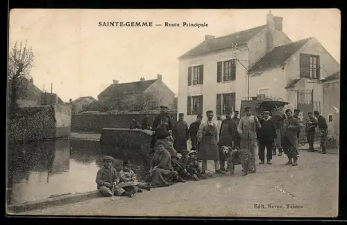 AK Saint-Gemme, Route Principale