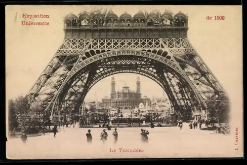 AK Paris, Photortypie Artistique L. Chevrier, Rue Rouelle 9, Ansichtskartengeschichte