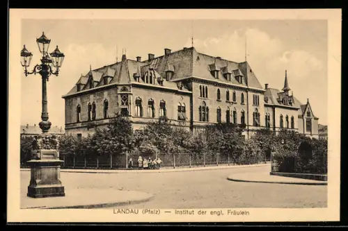 AK Landau /Pfalz, Institut der engl. Fräulein