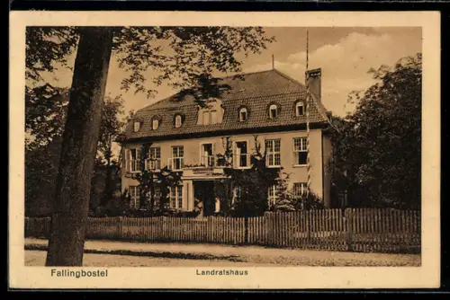 AK Fallingbostel, Blick zum Landratsamt