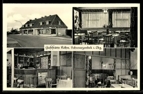 AK Schwarzenbek i. Lbg., Gaststätte Karl Köhn, Hamburger Strasse 4