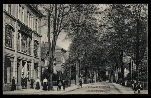 AK Schwarzenbek, Lauenburgerstrasse