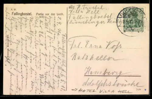 AK Fallingbostel, Partie vor der Lieth
