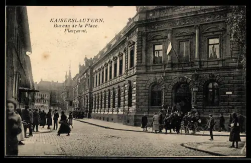 AK Kaiserslautern, Platzamt