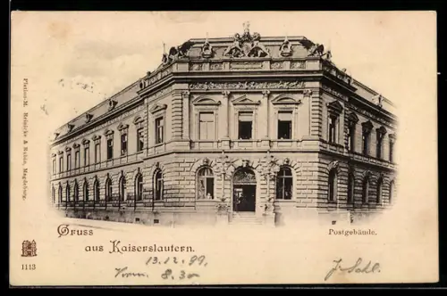 AK Kaiserslautern, Postgebäude
