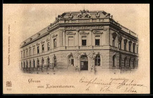 AK Kaiserslautern, Postgebäude