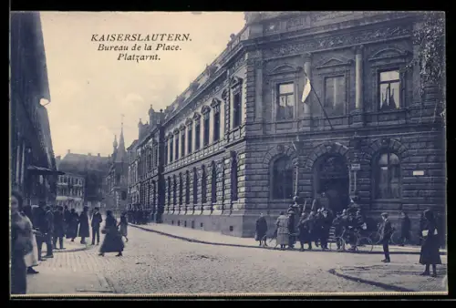 AK Kaiserslautern, Platzamt, Strassenansicht