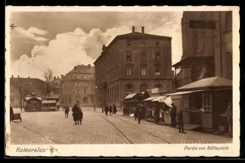 AK Kaiserslautern, Partie am Stiftsplatz