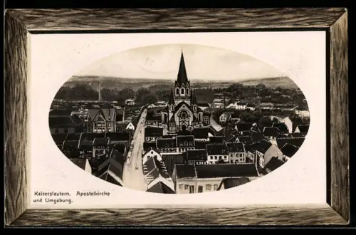 AK Kaiserslautern, Apostelkirche und Umgebung
