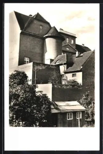 AK Berlin-Prenzlauer Berg, Schinkel-Oberrealschule linker Anbau Erich-Weinert-Strasse